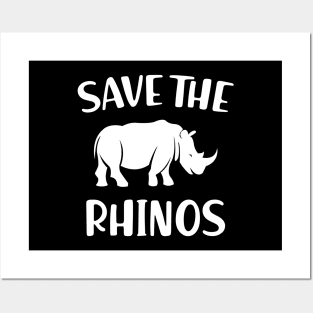 Rhino - Save the rhinos Posters and Art